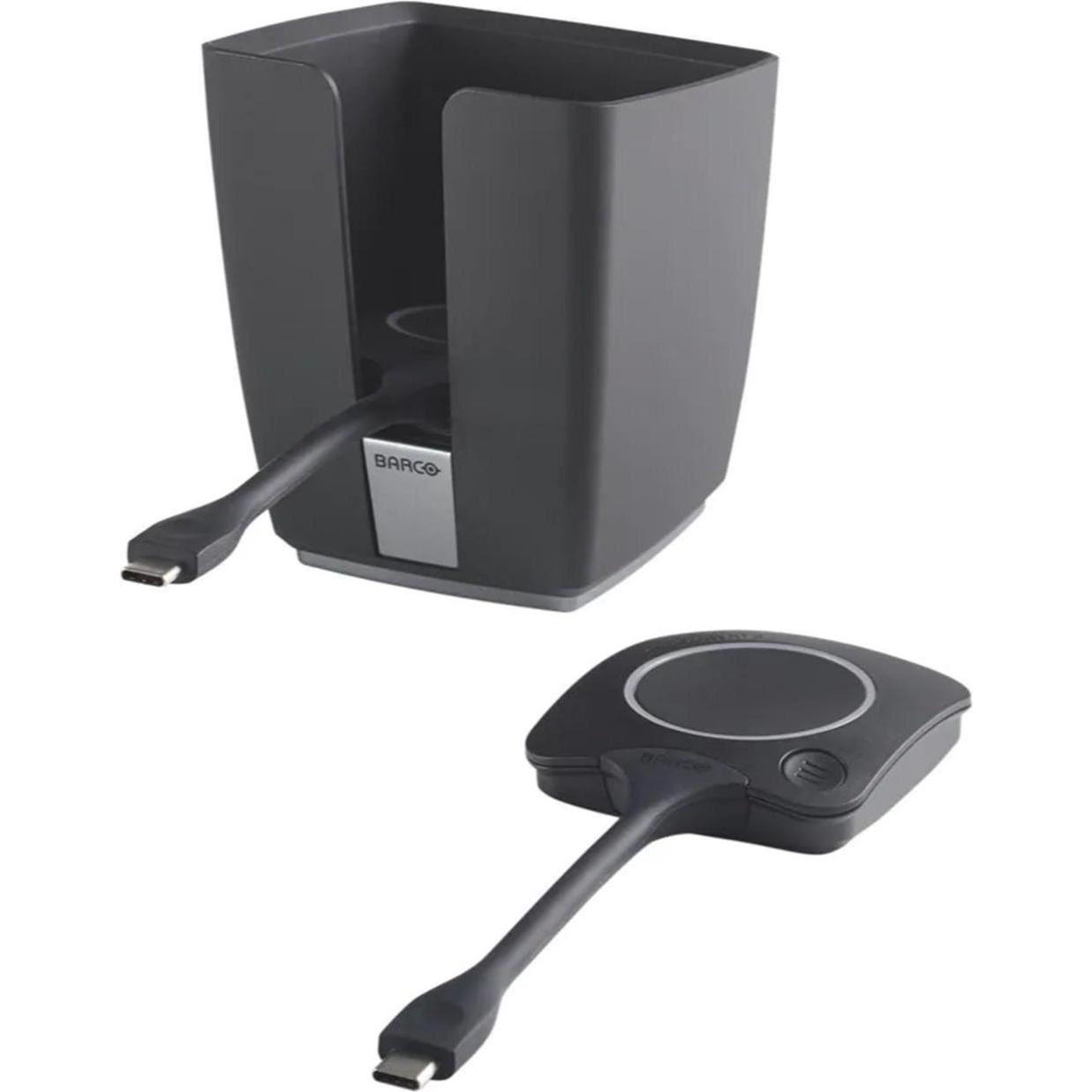 Barco Clickshare Conferencing Tray Pack inklusive 2 USB-C Buttons für CX Serie, Konferenzgerät Zubehör