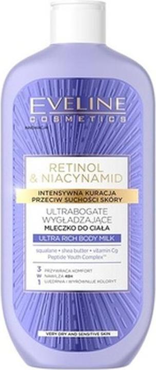 Image du produit Eveline BODY Mleczko 350ml RETINOL&NIACYNAM.Wygład (Lait pour le corps, 350 ml)