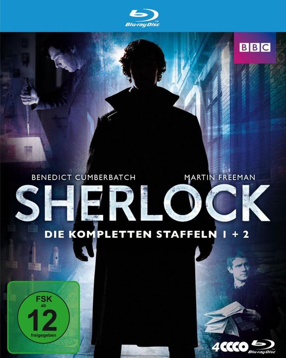 Sherlock Staffel 1 und 2 Box (Blu-ray, 2010)