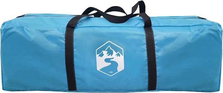 Produktbild vidaXL Campingzelt 4 Personen 483 x 340 x 193 cm 185T Taft (Tunnelzelt, 12.90 kg, 4 Personen)