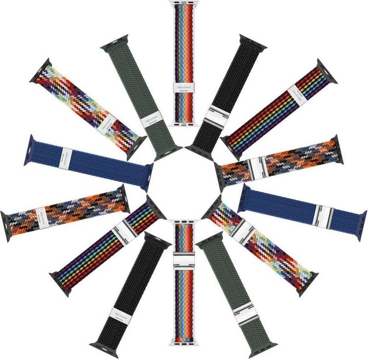Image du produit Dux Ducis Bracelet Mixture Pro (42 mm, 44 mm, 45 mm, 49 mm, Nylon, Apple Watch Series 1, Apple Watch Series 2, Apple Watch Series 3, Apple Watch Series 4, Apple Watch Series 5, Apple Watch Series 6, Apple Watch Series 7, Apple Watch Series 8, Apple Watch Series 9, Apple Watch SE, Apple Watch Ultra, Apple Watch Ultra 2)