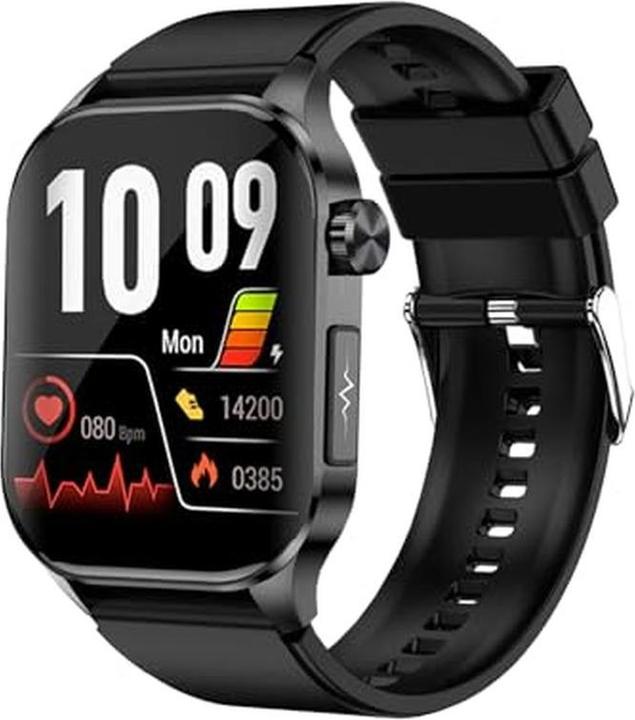 Produktbild Knauermann Gesundheitssmartwatch mit Telefonfunktion, EKG, HRV und SOS-Funktion