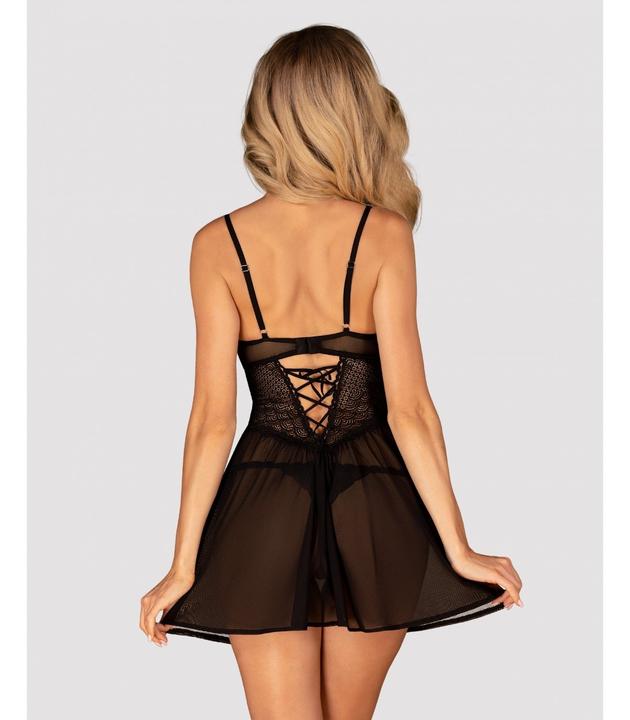 Produktbild Obsessive Chemeris Set Badydoll & Thong M/L (M, L)