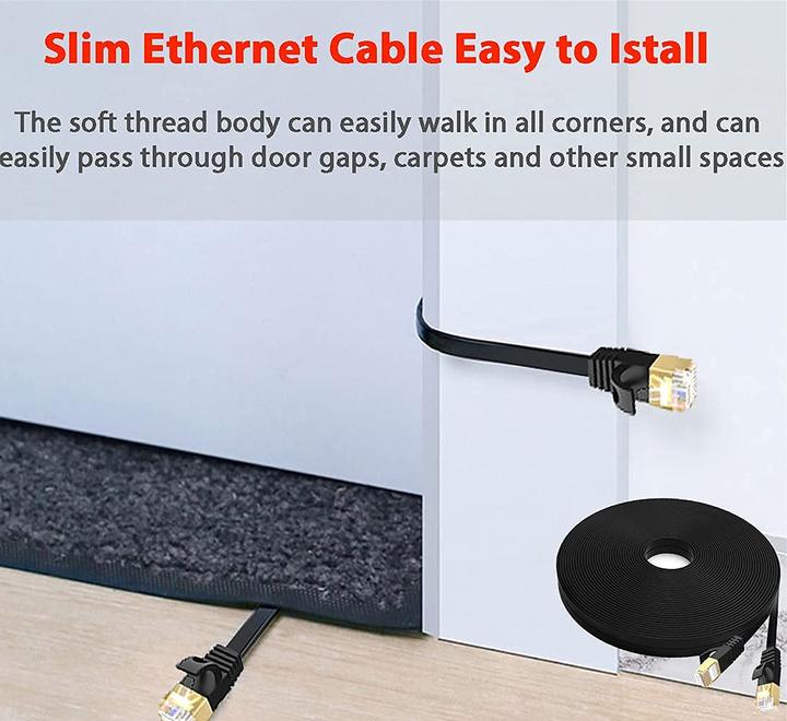 Actual product image Soibke Wasserdichtes LAN-Kabel (S/FTP, 50 m)