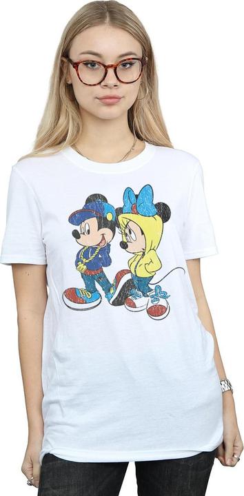 Immagine prodotto Disney Mickey And Minnie Mouse Pose Maglietta Ampia Donna (L)