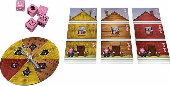 Actual product image Asmodée The Three Little Pigs (German)