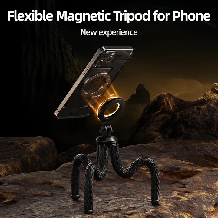 Produktbild Telesin Flexibles magnetisches Smartphone Tripod Stativ (Kunststoff, Metall)