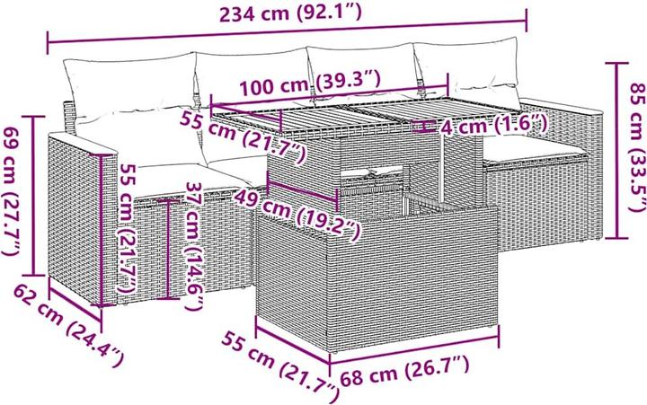 Produktbild vidaXL Corey