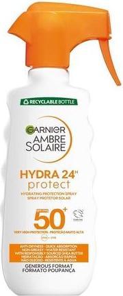 Image du produit Garnier Ambre Solaire Hydra24 Milk Trigger SPF50 300ml (Lait solaire, SPF 50, 300 ml)