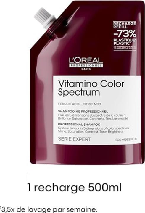 Produktbild L'Oréal Professionnel SE Vitamino Color Spectrum (500 ml, Flüssiges Shampoo)