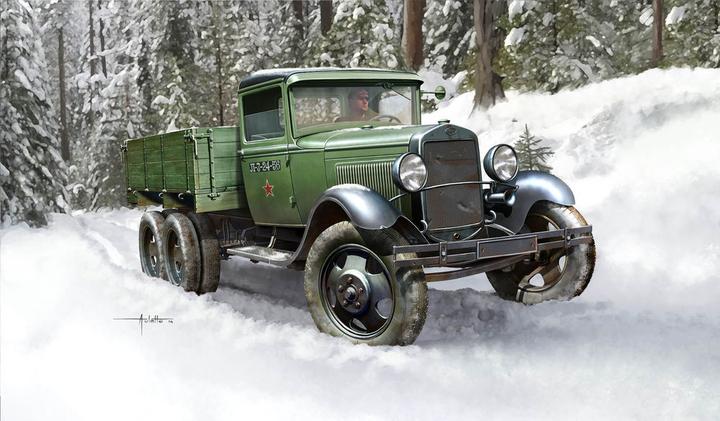 Hobby Boss Soviet GAZ-AAA Cargo Truck