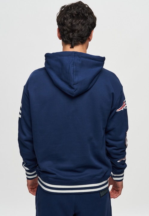 Produktbild Recovered Re:covered Fleece Hoody - PATCHES New England Patriots - XL (XL)