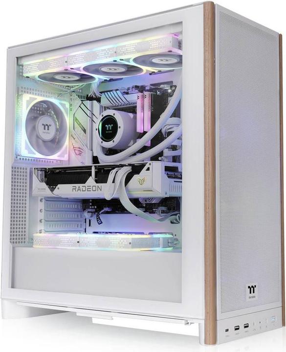Actual product image Thermaltake Geh S370 WS Midi Tower "Snow" White (ATX, mATX, Mini-ITX)