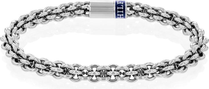 Immagine prodotto Tommy Hilfiger Bracciale a catena con cerchi intrecciati (19 cm, Acciaio inossidabile)