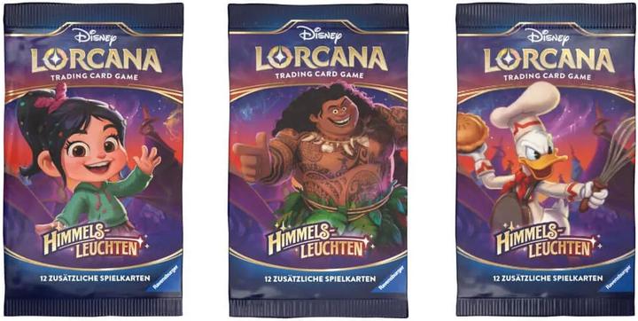 Actual product image Disney Lorcana Trading Card Game: Set 5 - Booster (German) (German, Booster Pack)