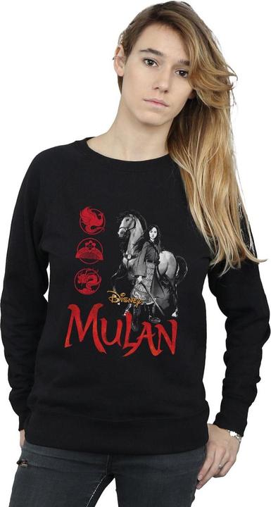 Immagine prodotto Disney Mulan Movie Horse Pose Felpa Donna (L)