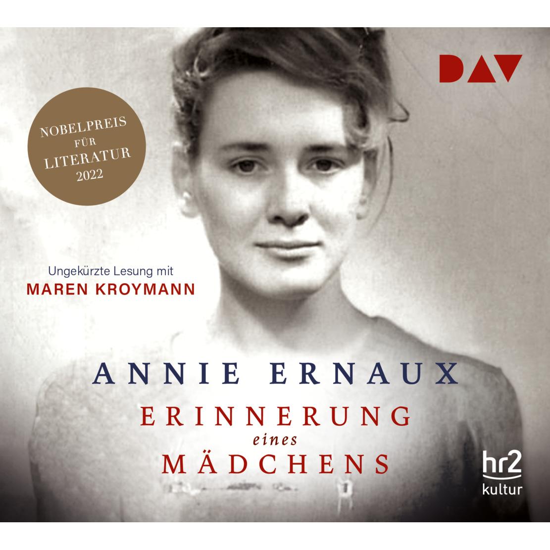 Thumbnail - Erinnerung eines Mädchens, Hörbücher von Annie Ernaux, Sonja Finck, Maren Kroymann