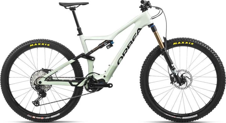 ORBEA RISE M10 Sap White - Green Fog (Gloss)
