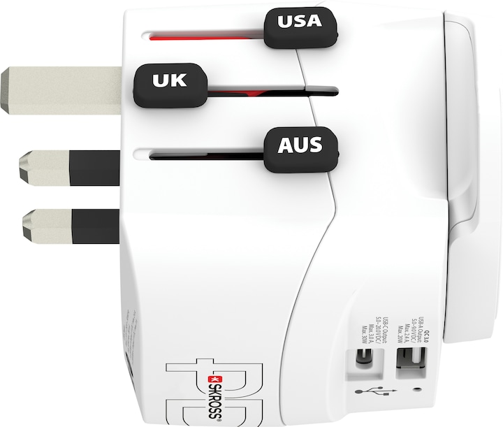 Actual product image Skross PRO Light USB AC30PD