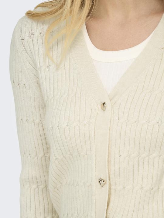 Actual product image Only Onlkatia Ls Cable V-Neck Cardigan Kntnca (M)