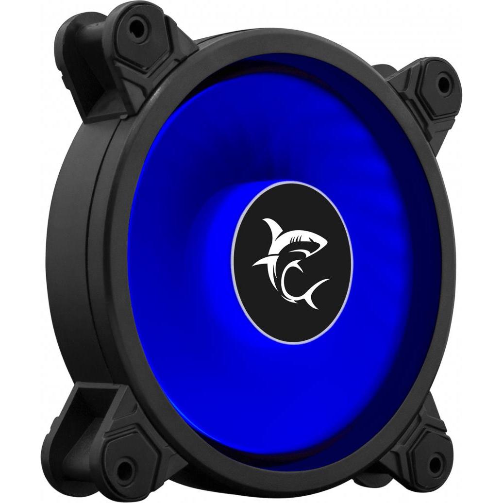 White Shark GCF-1260-01W-L Velocity (120 mm, 1 x), PC Lüfter, Blau