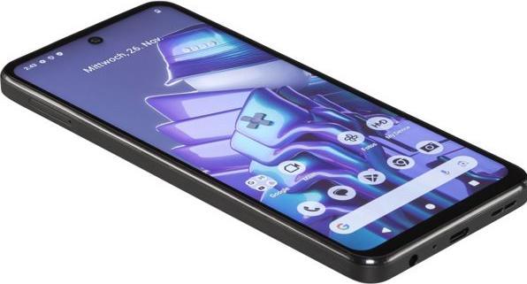 Actual product image HMD Fusion X1 (128 GB, Black, 6.56", eSIM, 5G)