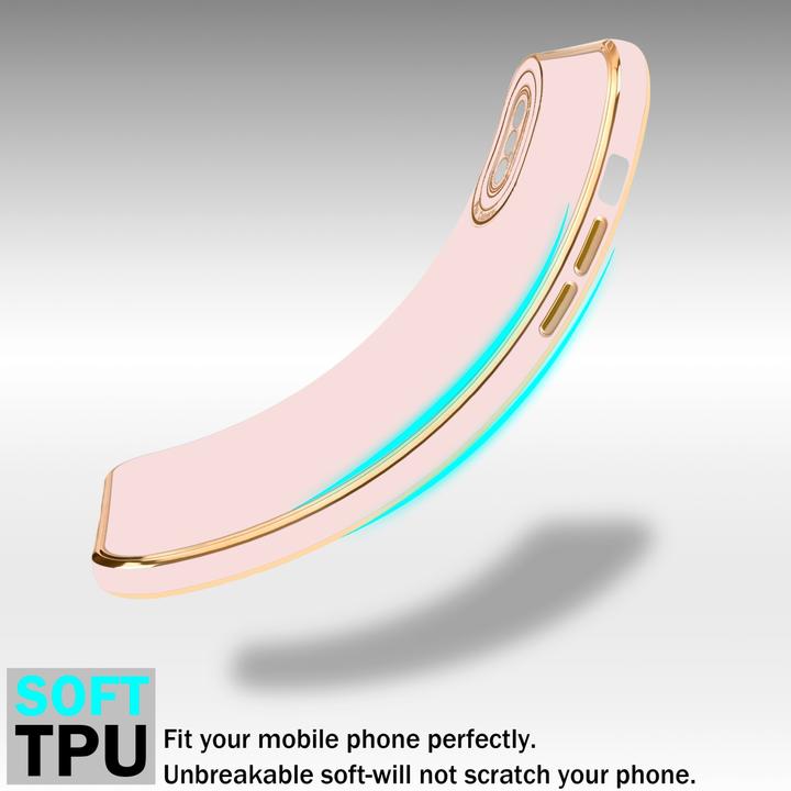 Immagine prodotto Cadorabo Custodia in TPU con protezione della fotocamera per Apple iPhone X / XS (Apple iPhone X)
