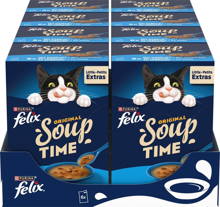 Actual product image Felix Soup (Adult, 6 pcs., 288 g)