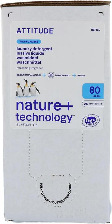 Produktbild Attitude Wildblumen Bulk (80 Waschgänge, Flüssig)