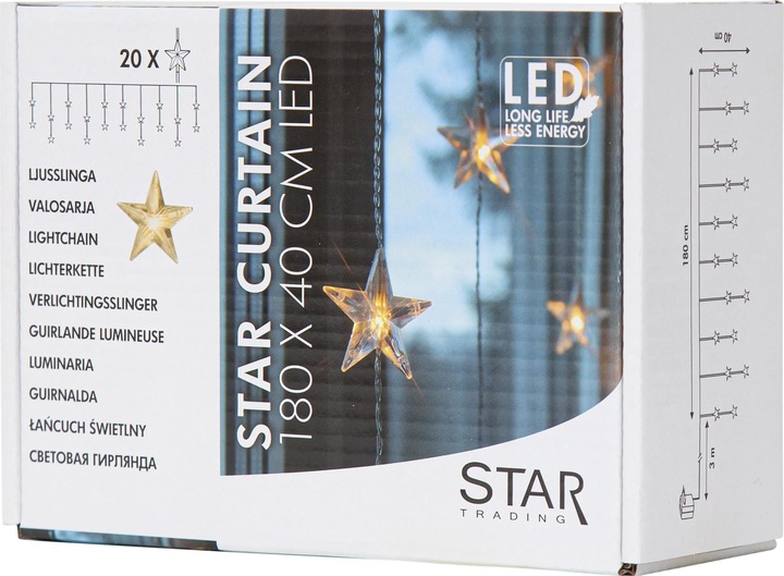 Produktbild Star Trading Sternenlichtervorhang (0.02 m)