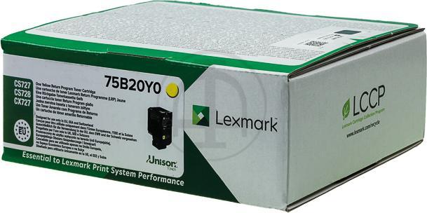 Produktbild Lexmark 75b20y0 (Y)