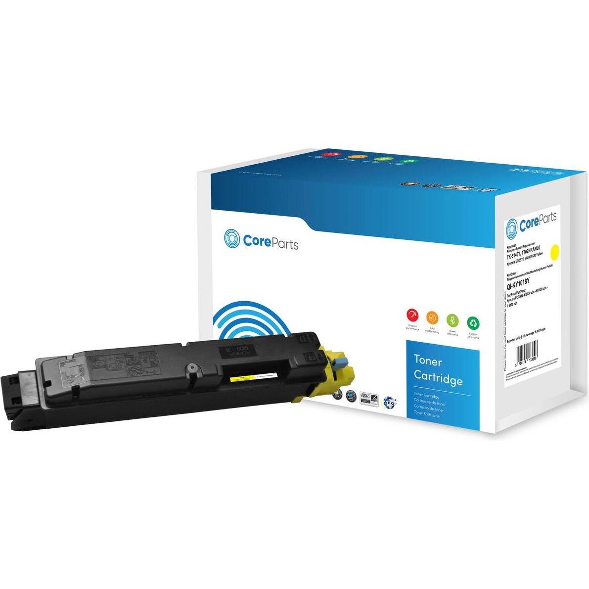CoreParts, Toner, Toner Yellow TK-5140Y (Y)