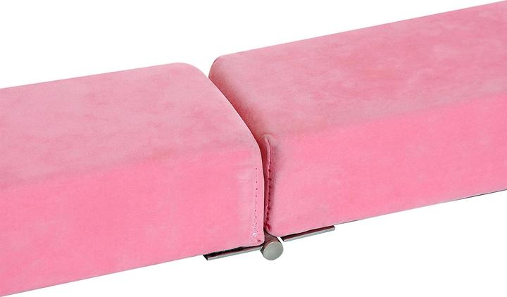 Produktbild Homcom Schwebebalken Kiefernholz, Polyester Rosa