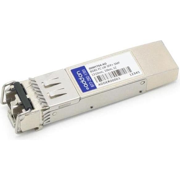 BlueOptics Kompatibler Lenovo 00MY764 BO35H13610D SFP+ Transceiver, LC-Duplex, 2/4/8GBASE-LW, Singlemode Fiber, Transcei...