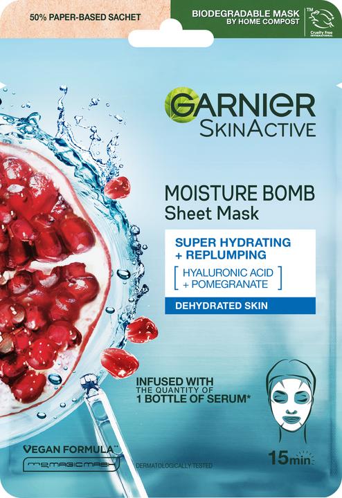 Garnier Tissue Mask Sa28G Pomegrana F09 (32 g)
