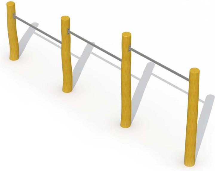 Actual product image Euro Play Horizontal bar system