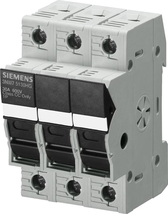 Siemens SIEM 3NW7533-0HG Porte-fusible CL.CC 30A 3p 10x38 (30 A)