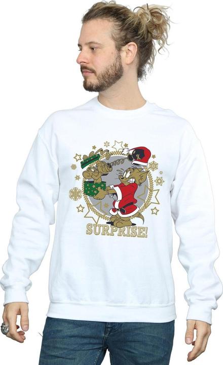 Produktbild Tom & Jerry Christmas Surprise Sweatshirt (L)