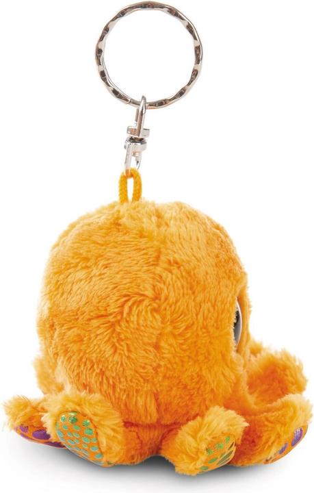 Produktbild NICI Schlüsselanhänger Oktopus Olly Polly 9cm-orange-Plüsch-Begleiter für Rucksack oder Ta