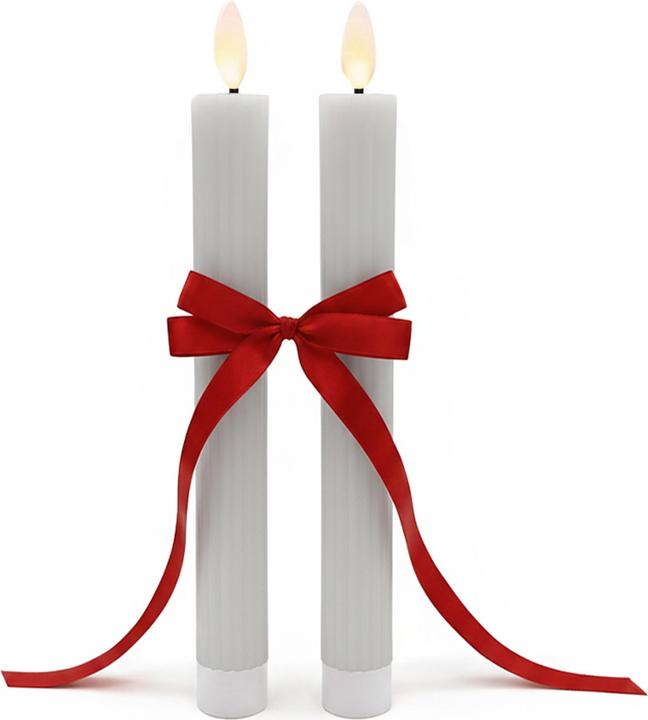 Relaxdays 2x LED-Stabkerzen (2x)