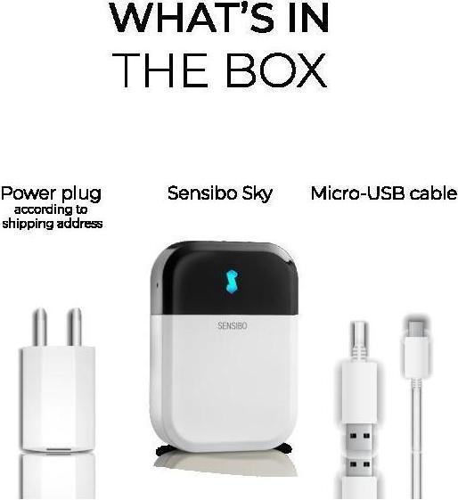 Immagine prodotto Sensative SBOLSKY01-WH - Regolatore Smart AC Sensibo Sky bianco nuvola