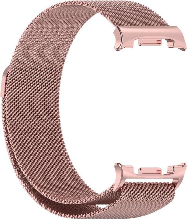 Actual product image Tech-Protect Stainless Steel Strap Samsung Galaxy Watch 8/8 Classic - Pink (Stainless steel)