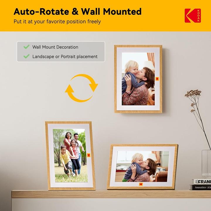 Actual product image Kodak Touch Digital Photo Frame (10.10", 1280 x 800 pixels)