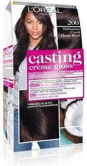 Produktbild L'Oréal Paris Creme Gloss Cream Coloring No.200 Ebony Black (200 Ebony Black)