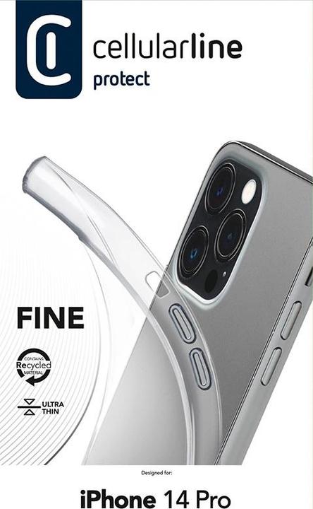 Produktbild Cellularline Rubber Fine Case (Apple iPhone 14 Pro)