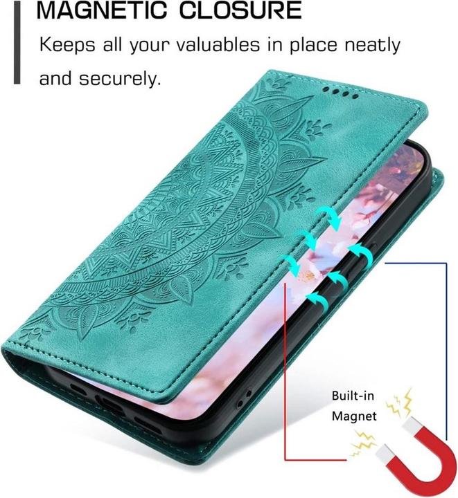 Produktbild CoverKingz Hülle für Samsung Galaxy A16 5G Handyhülle Flip Case Cover Tasche Mandala (Samsung Galaxy A16 5G)