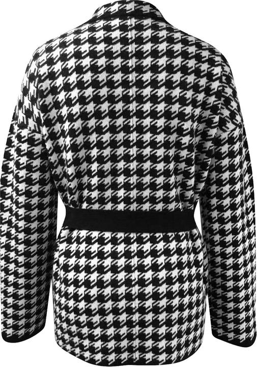 Produktbild Bellemere Cardigan Two-Tone Cashmere-Merino Houndstooth (M)