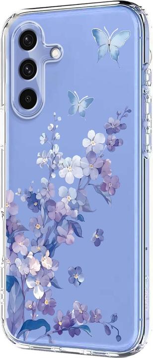 Immagine prodotto Cover-Discount Galaxy S25 FE - Silikon Gummi Hülle Blumen (Samsung Galaxy S25 FE)