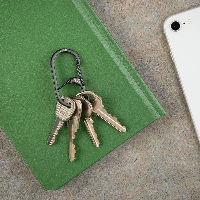 Immagine prodotto Nite Ize NiteIze G-Series 1 set di moschettoni 2-pack nero