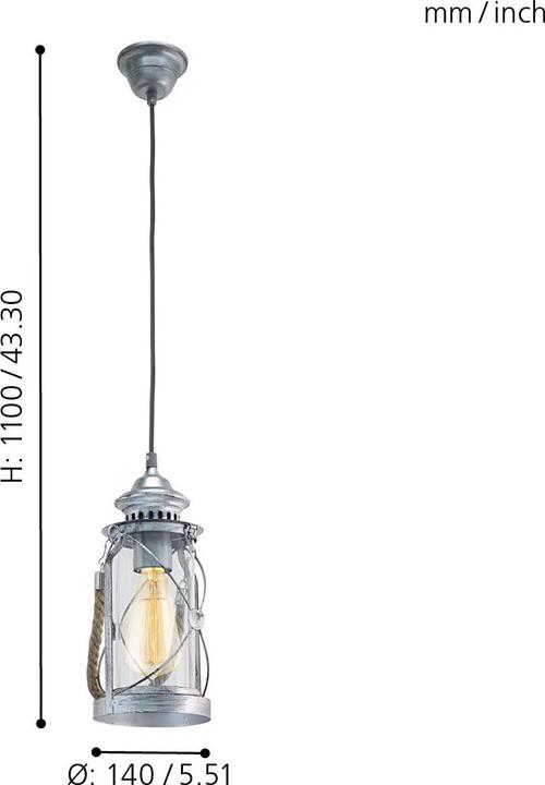 Actual product image EGLO Bradford (E27)